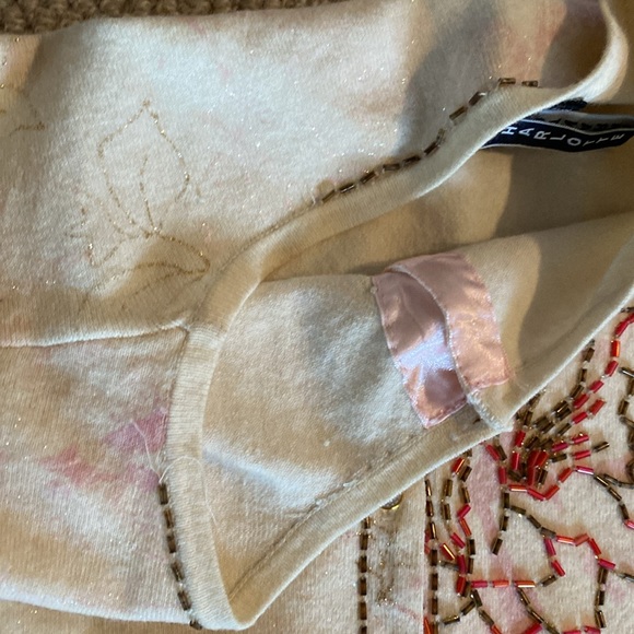 Vintage beaded cardigan - Picture 4 of 9